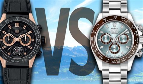 better watch rolex vs tag|rolex vs tag heuer watch.